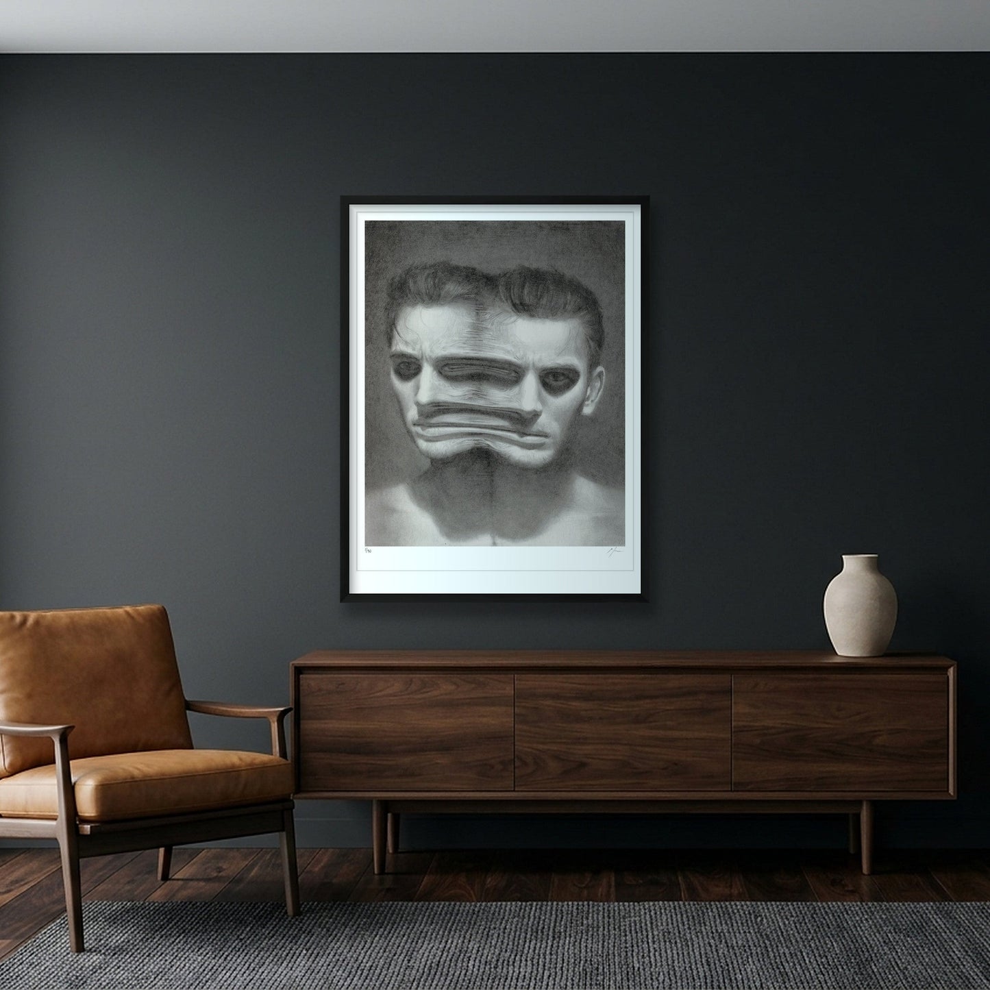 Mitosis — 60×80cm, 24×31" Black Frame