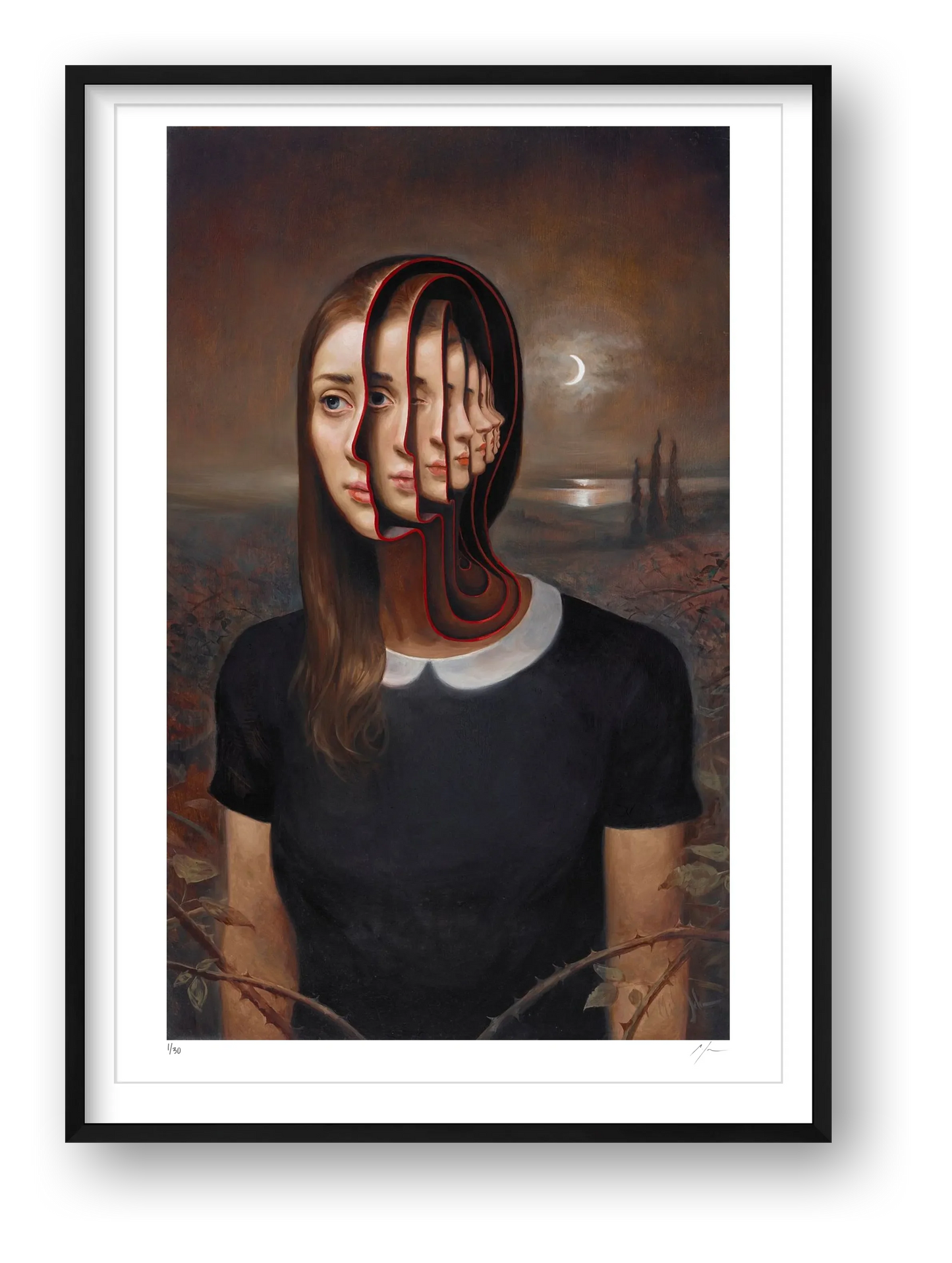 Retrospection — framed