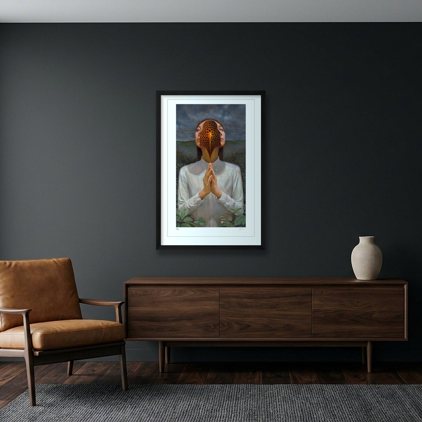 Hivemind — 40×60cm, 16×24" Black Frame