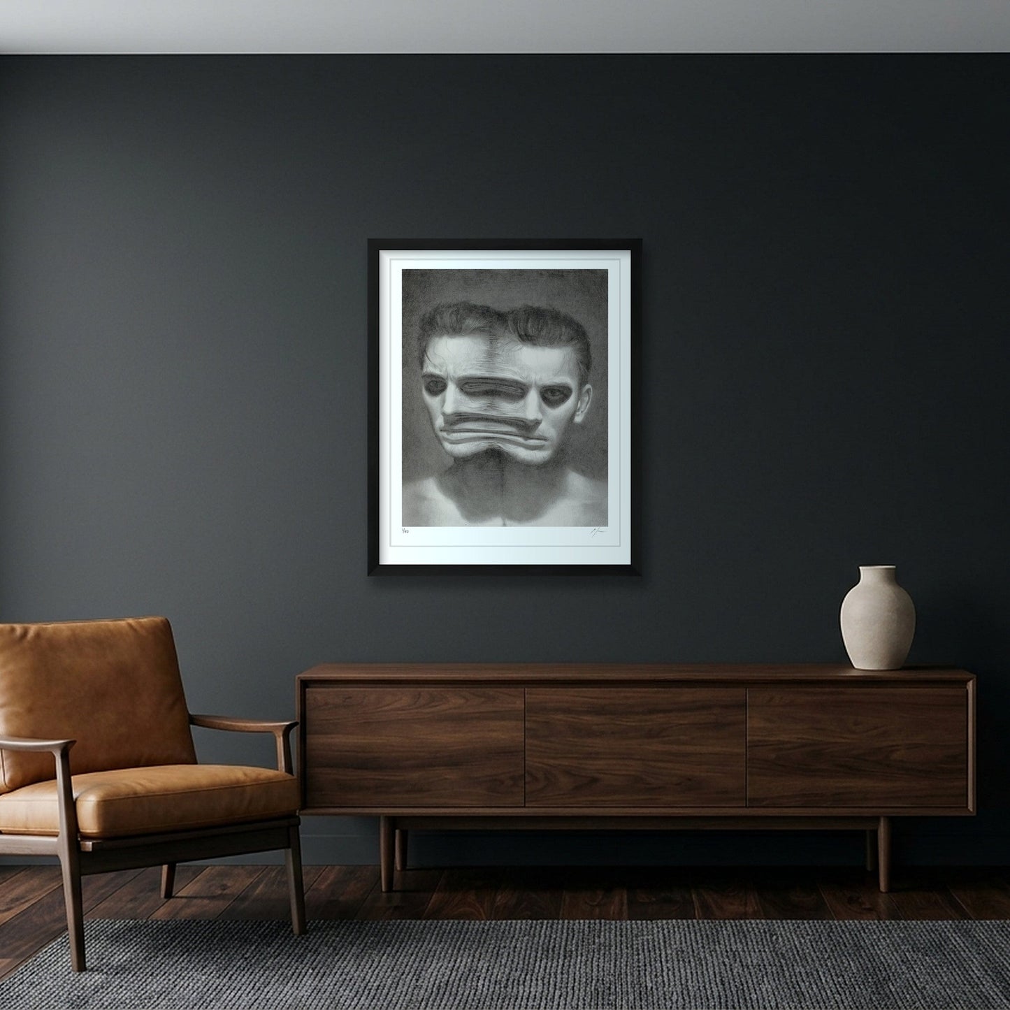 Mitosis — 40×50cm, 16×20" Black Frame