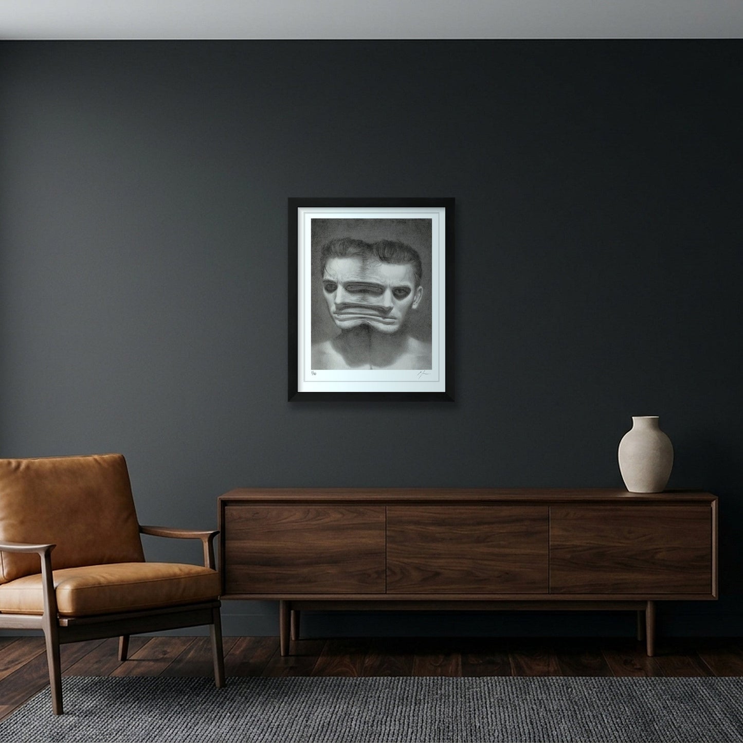 Mitosis — 28×35cm, 11×14" Black Frame